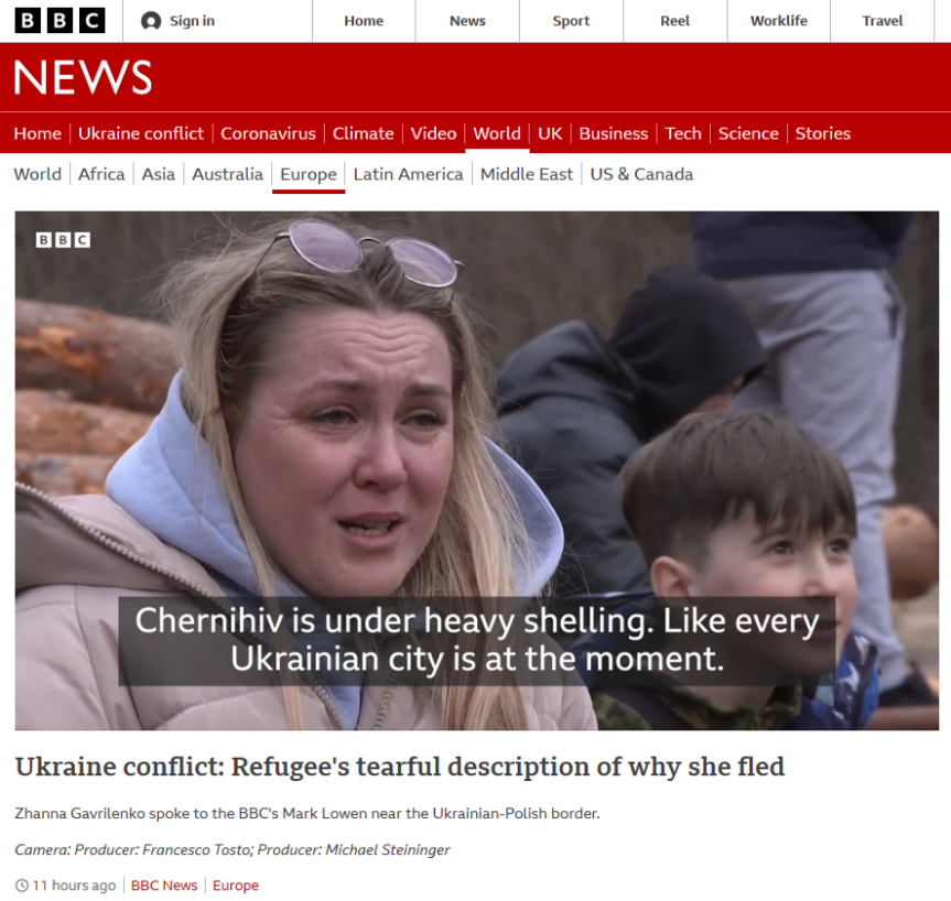 ağlayan yalan söyleyen kadın bbc280222